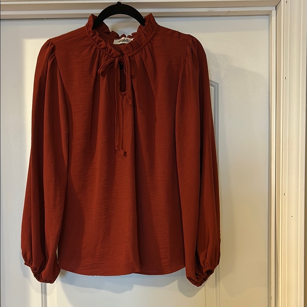 Haptics Rust Women's Top